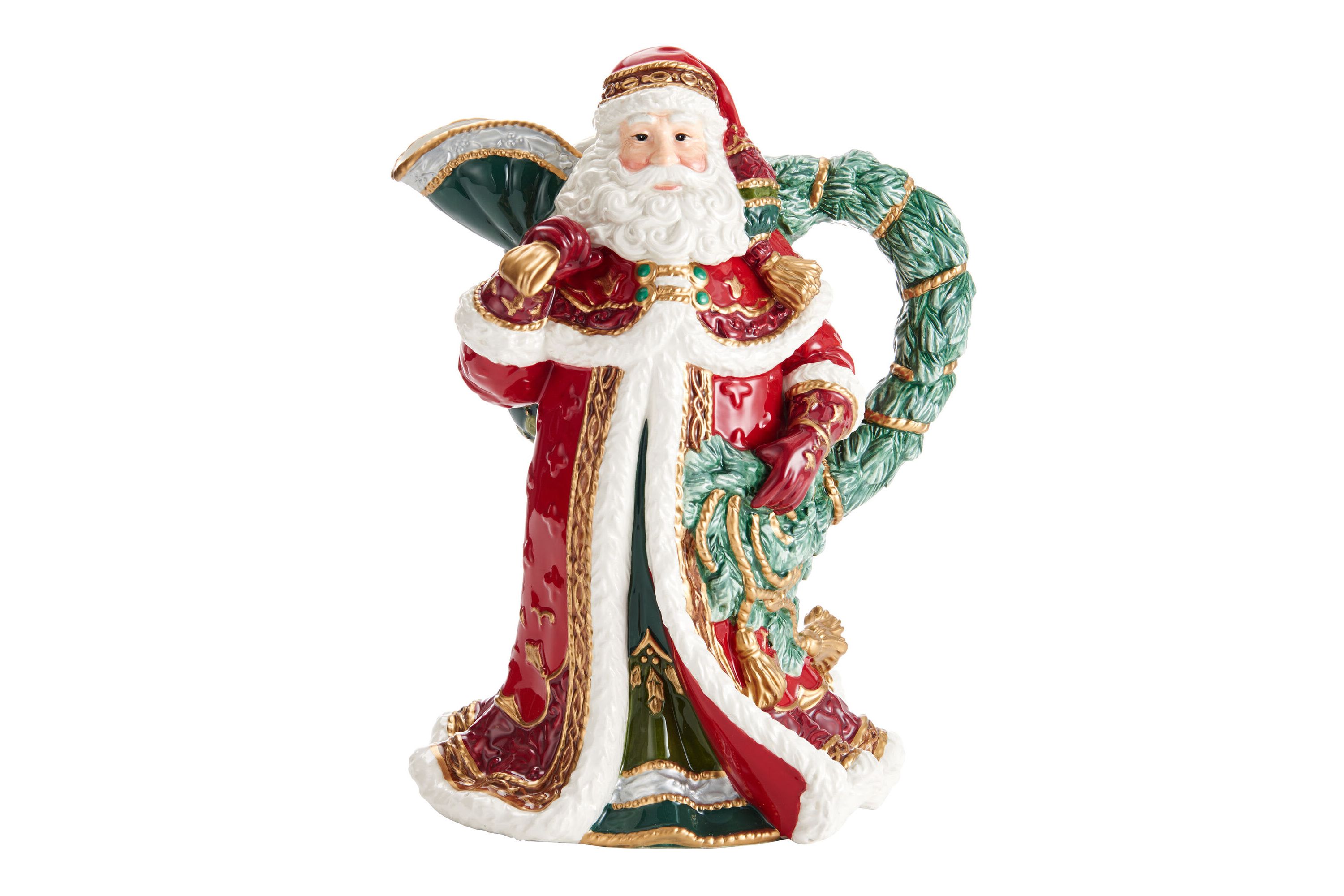 Noel Holiday Santa  Pitcher