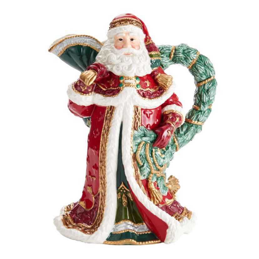 Noel Holiday Santa  Pitcher