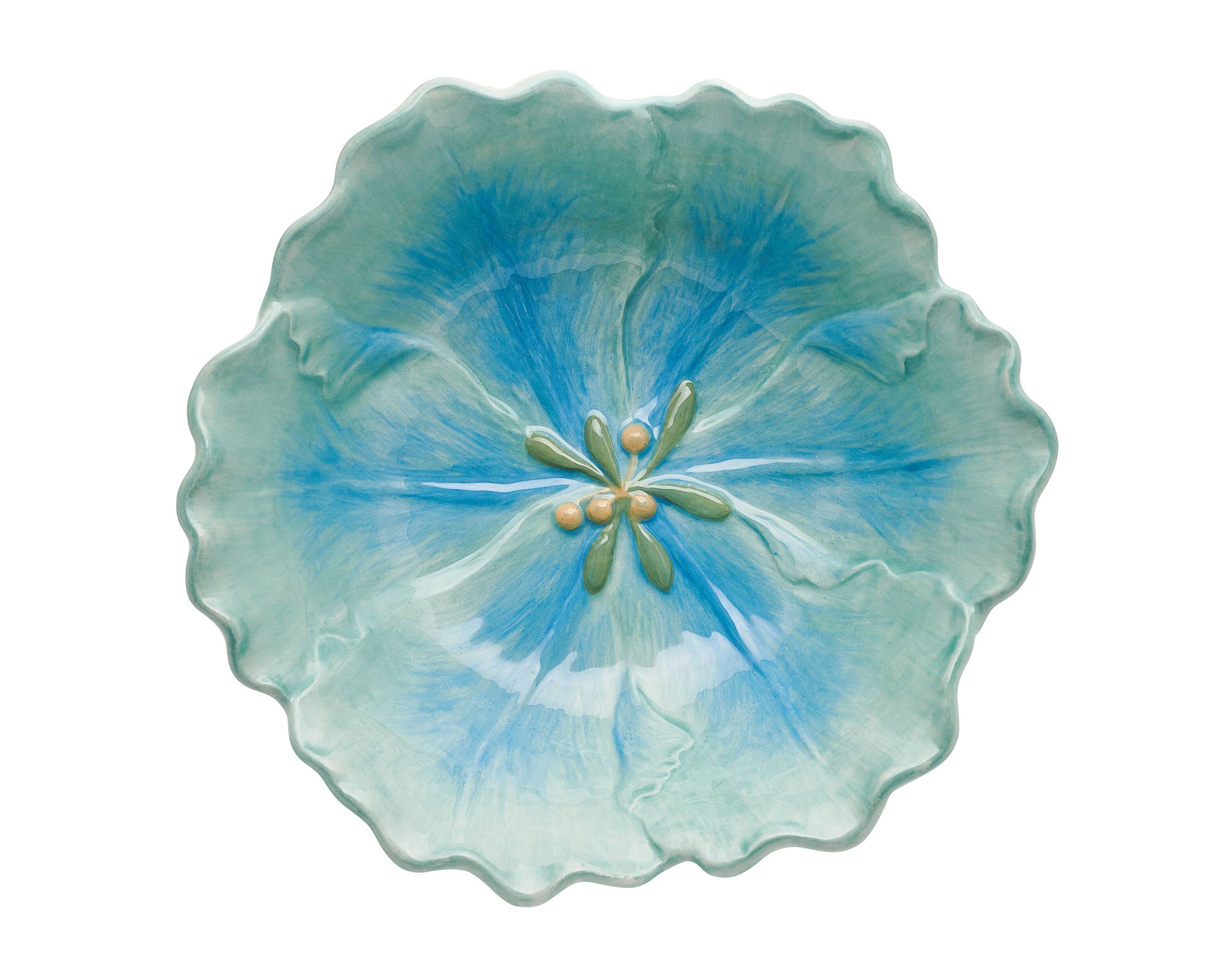 Meadow Set of 2 Tulip Bowls, Blue