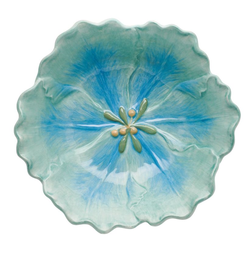 Meadow Set of 2 Tulip Bowls, Blue