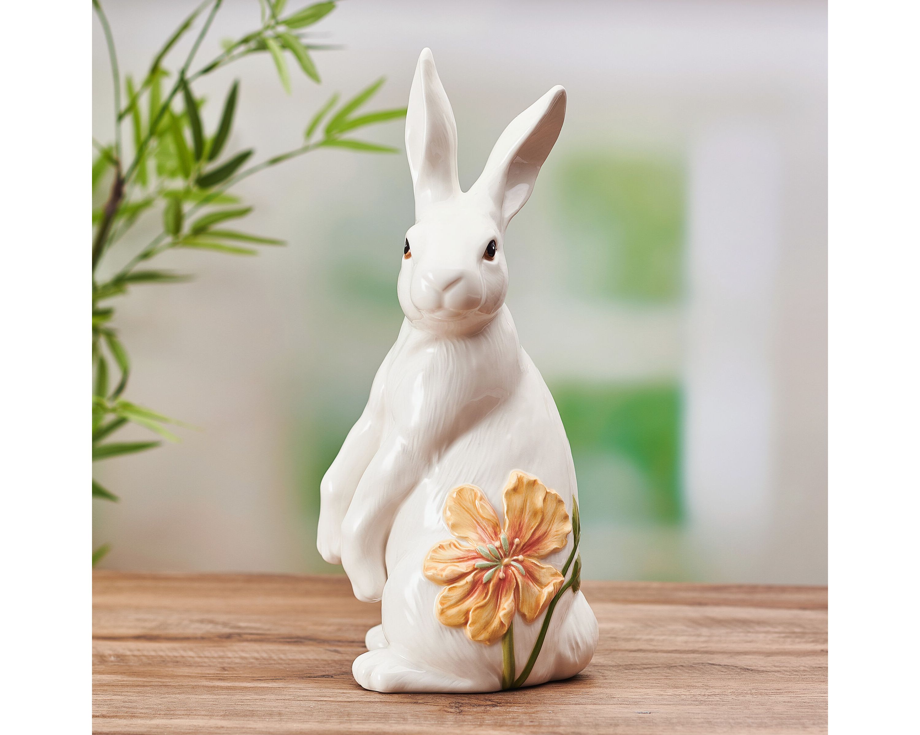 Meadow Rabbit Figurine Sitting