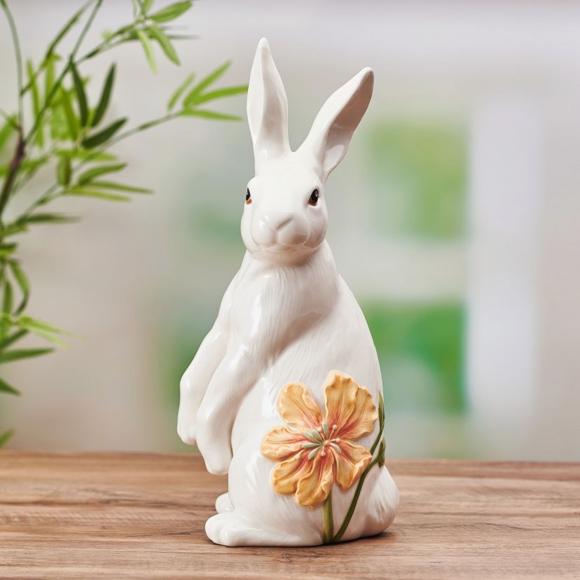 Meadow Rabbit Figurine Sitting