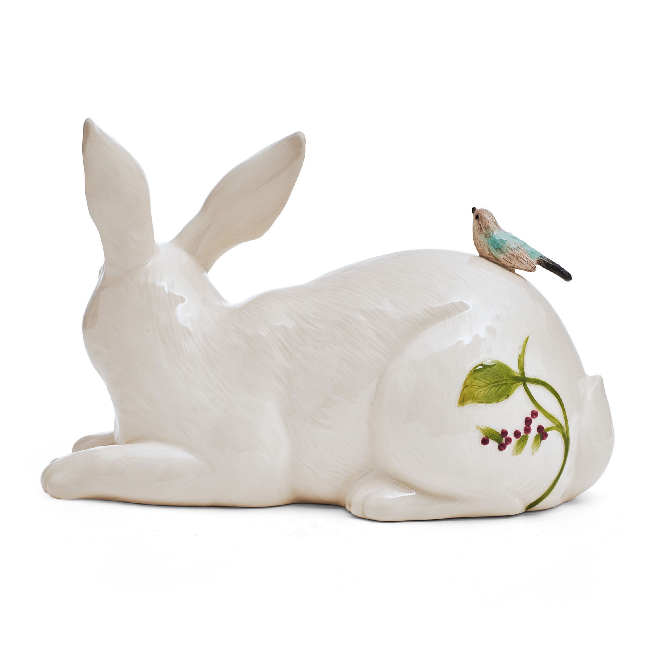 Meadow Rabbit Figurine Resting