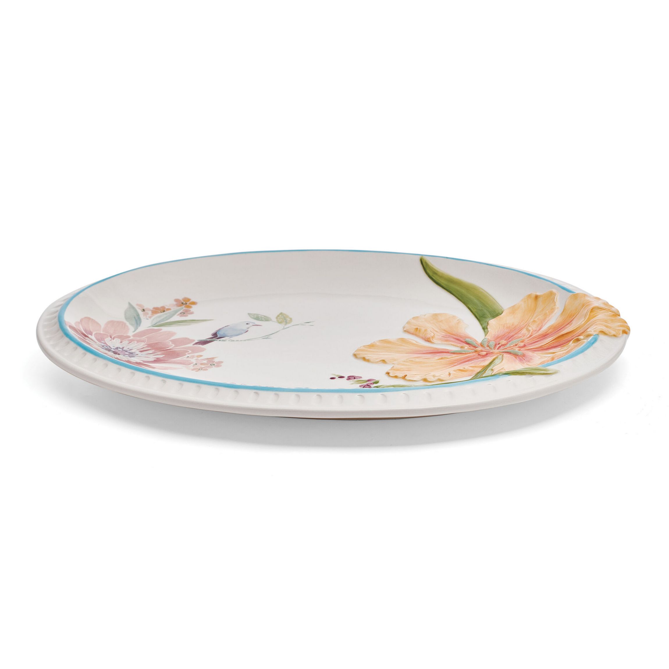 Meadow Large Platter, 14.25 Inch