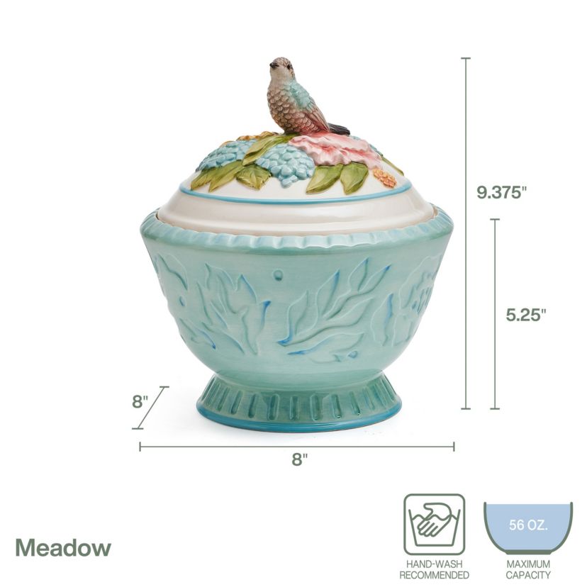 Meadow Cookie Jar, 9.38 Inch