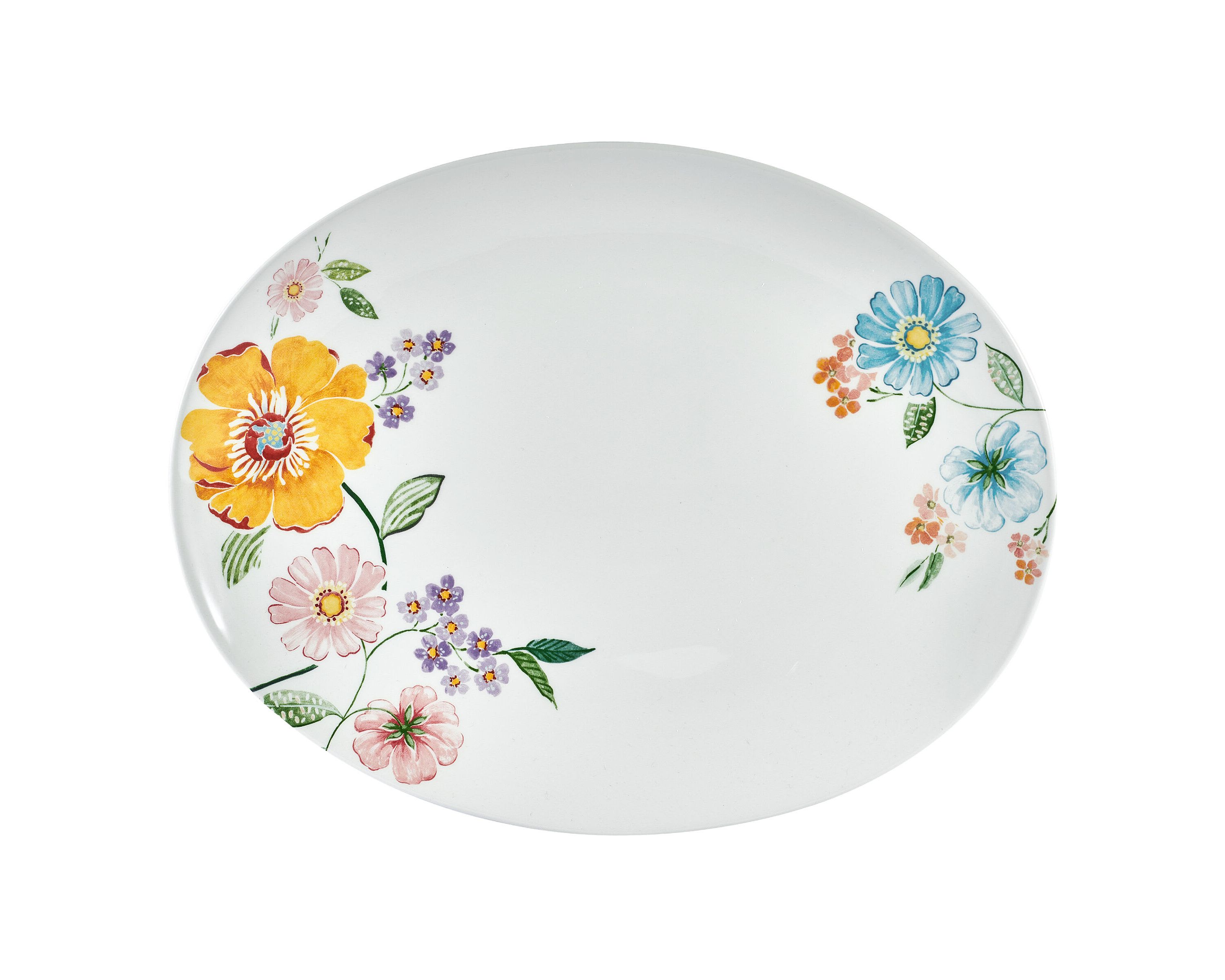 Meadow Large Platter, 16 Inch