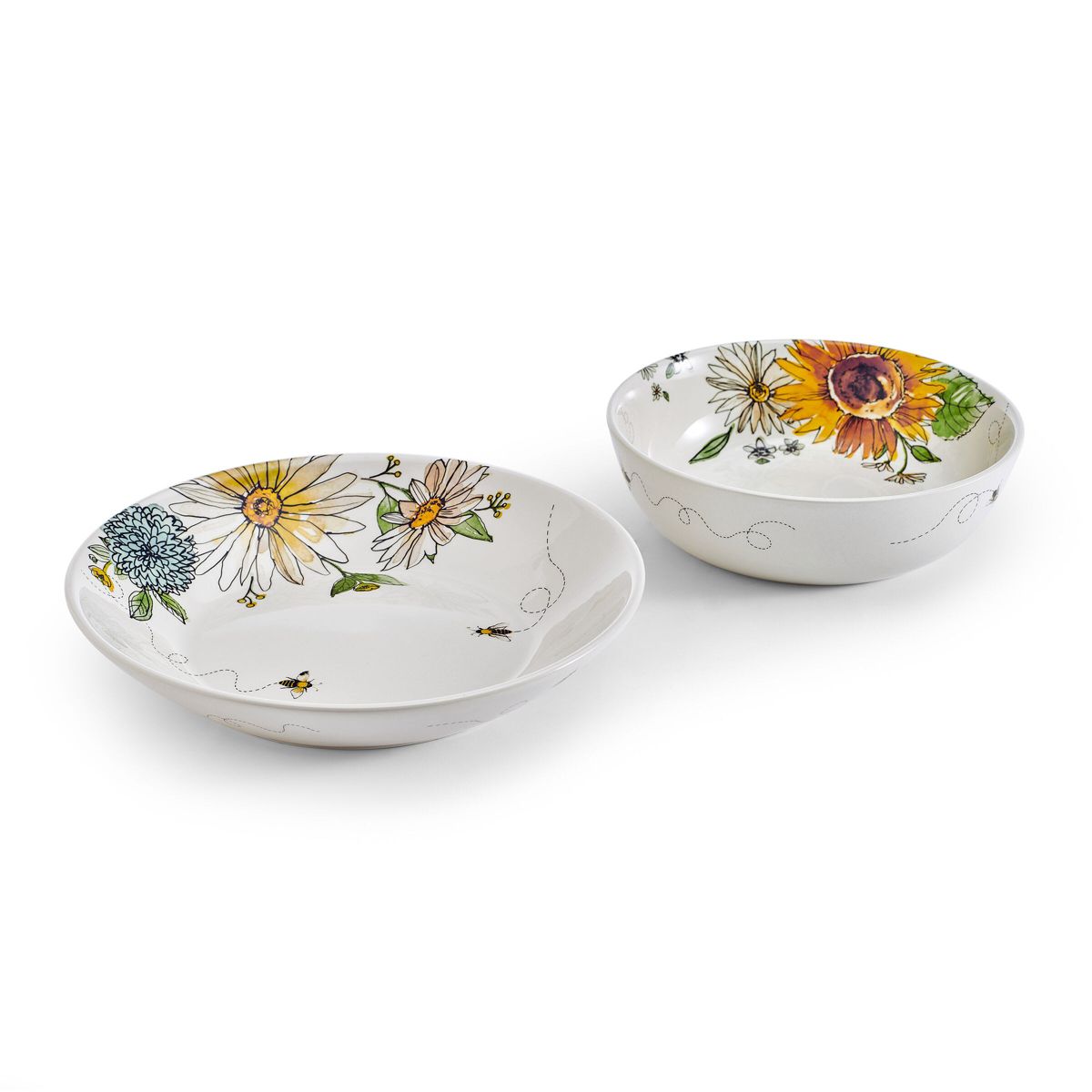 Emis Garden Set of 2 Serve Bowls