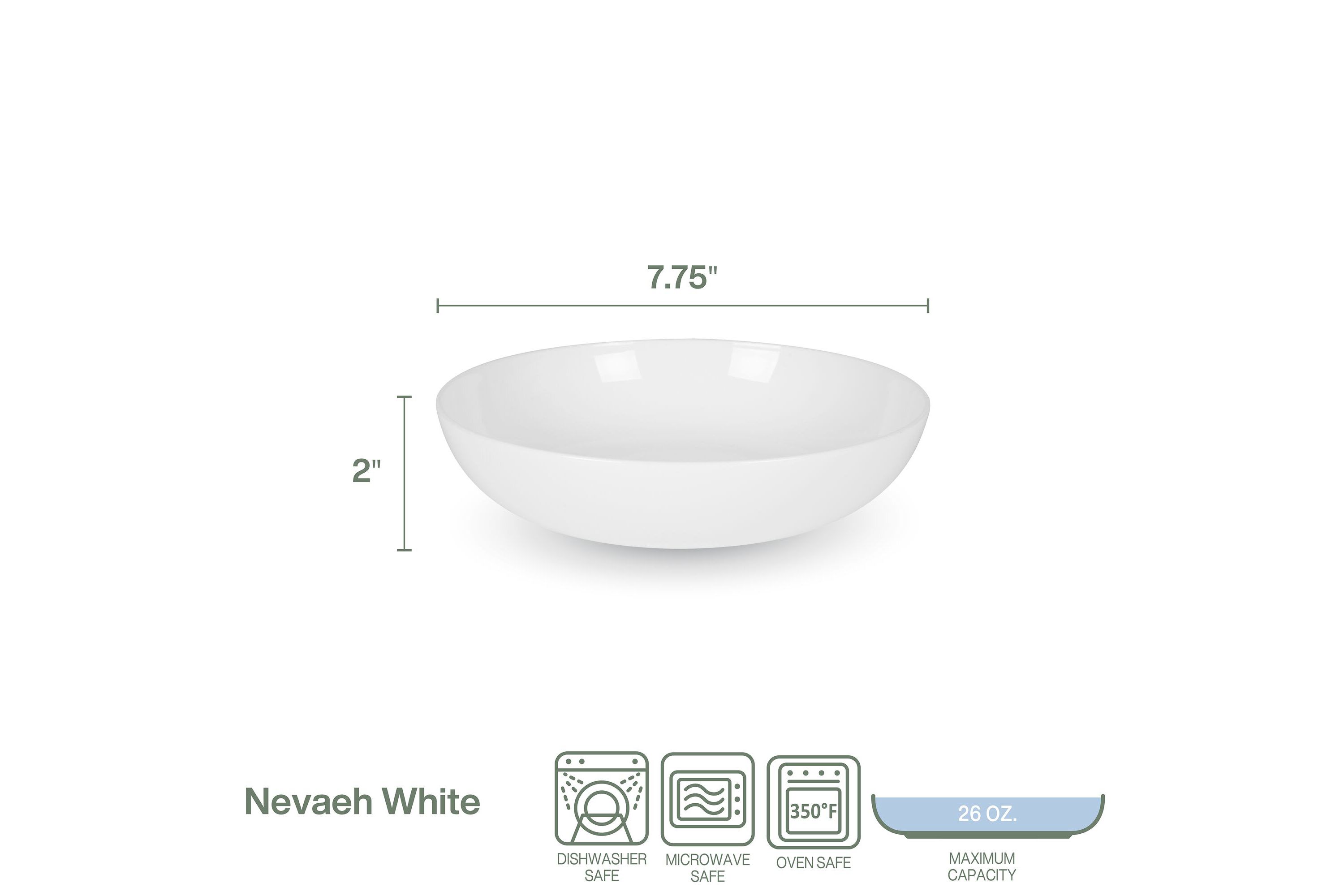 Pasta/Dinner Bowl, Set of 4