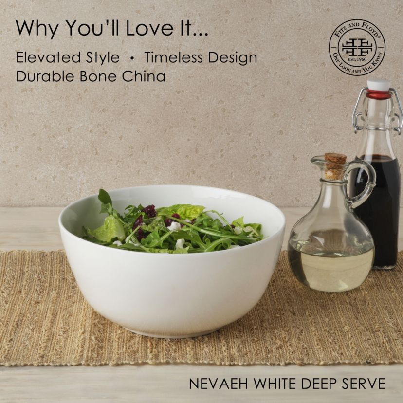 5.25In Medium Deep Serving Bowl, 72oz