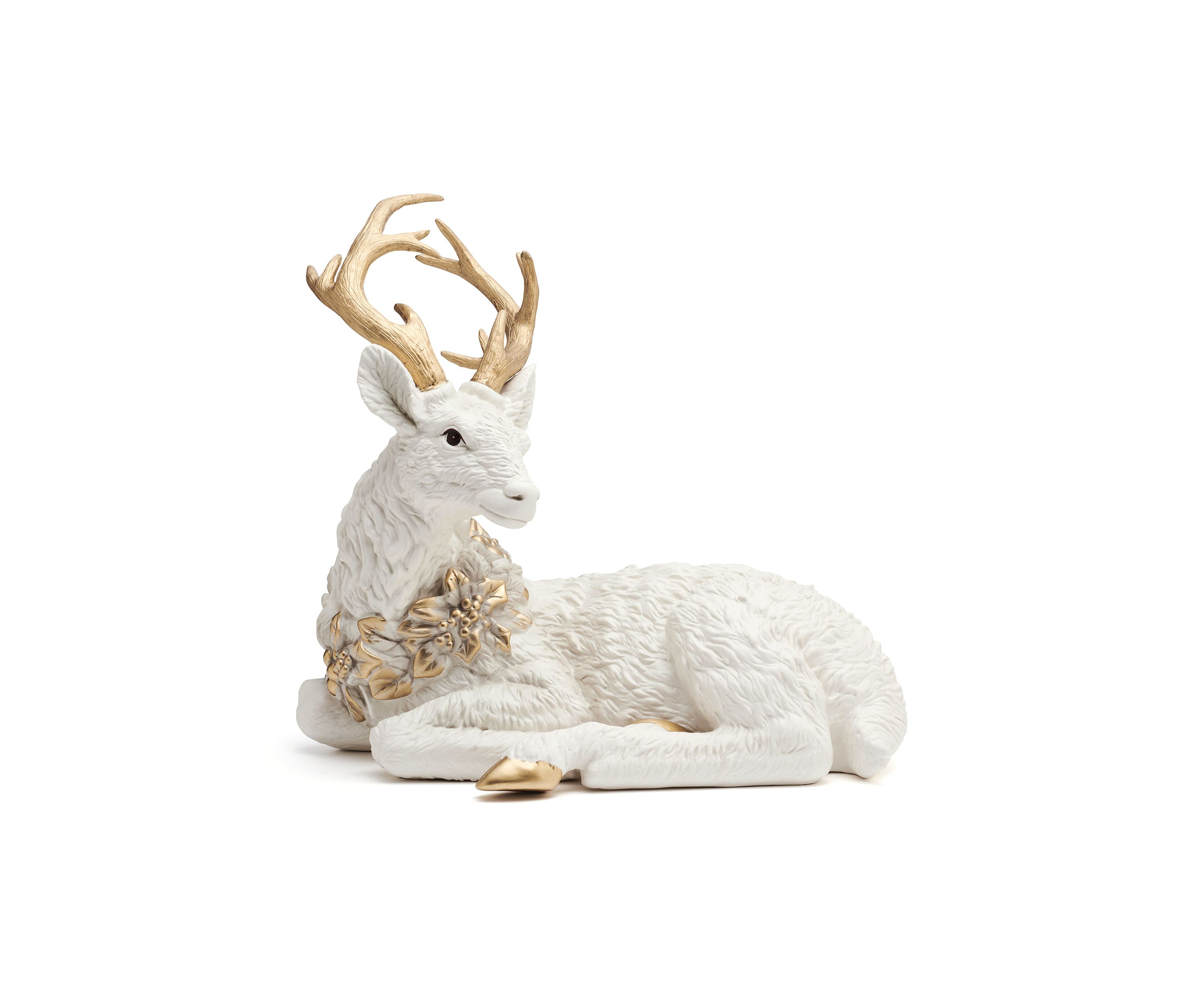 Bonita Resting Deer Figurine