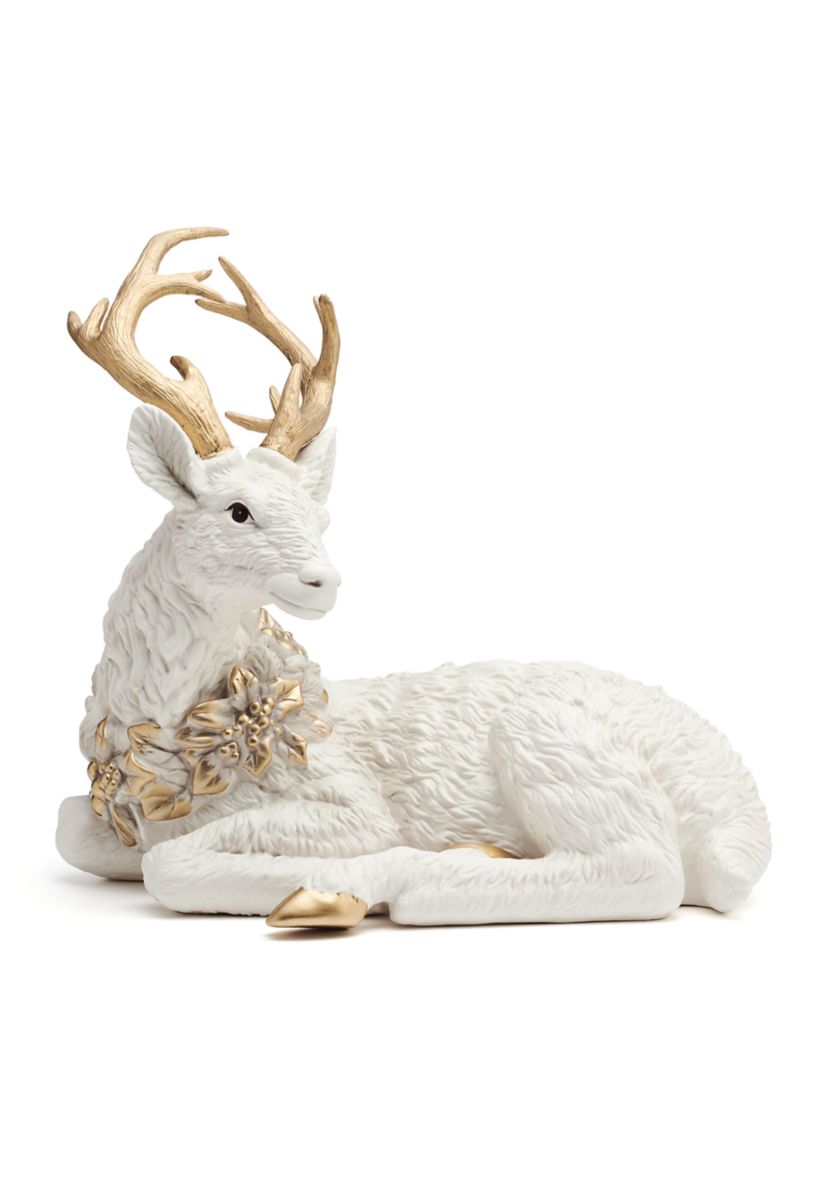 Bonita Resting Deer Figurine