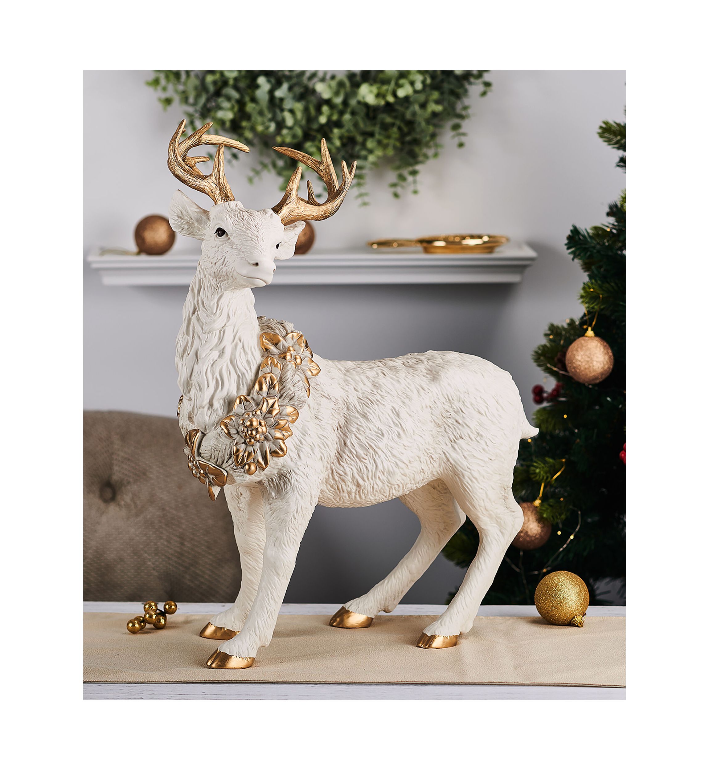 Bonita Standing Deer Figurine