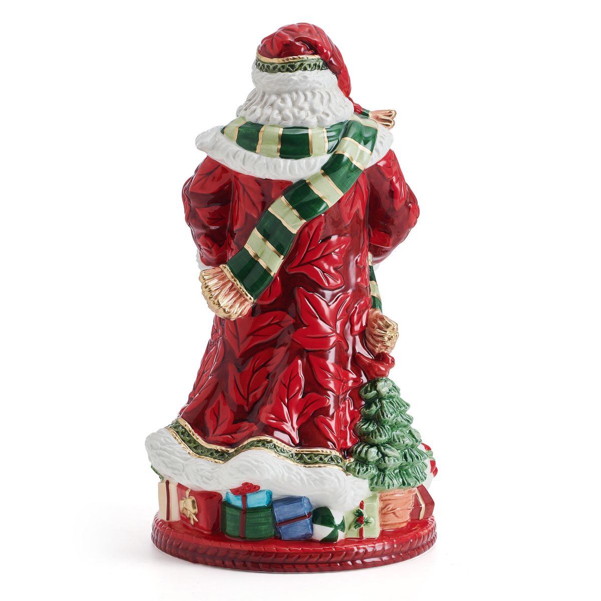 Holiday Home 13-in  African American Santa Figurine