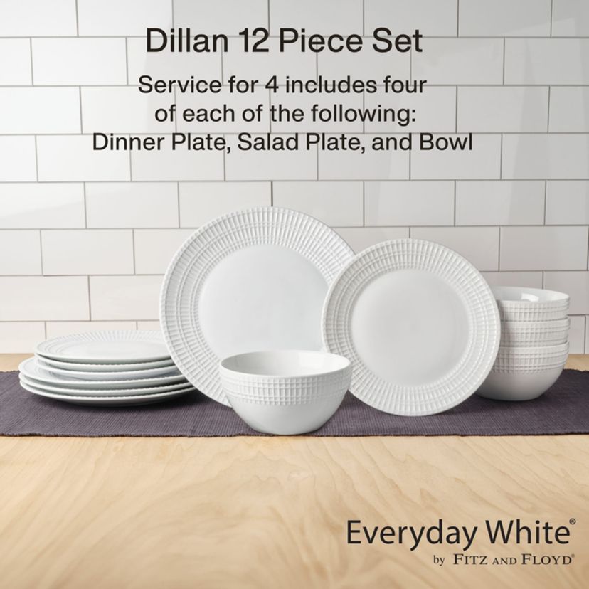 Dillan 12-Piece Dinnerware Set
