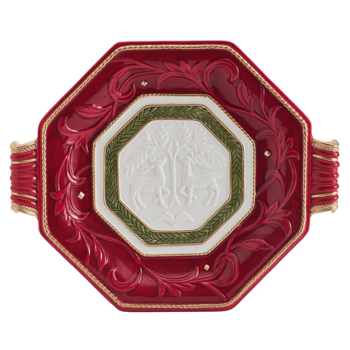 Fitz and Floyd Telluride Large Platter w/Handles