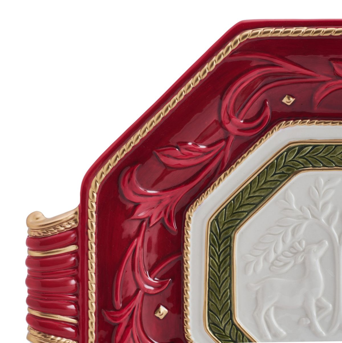 Fitz and Floyd Telluride Large Platter w/Handles