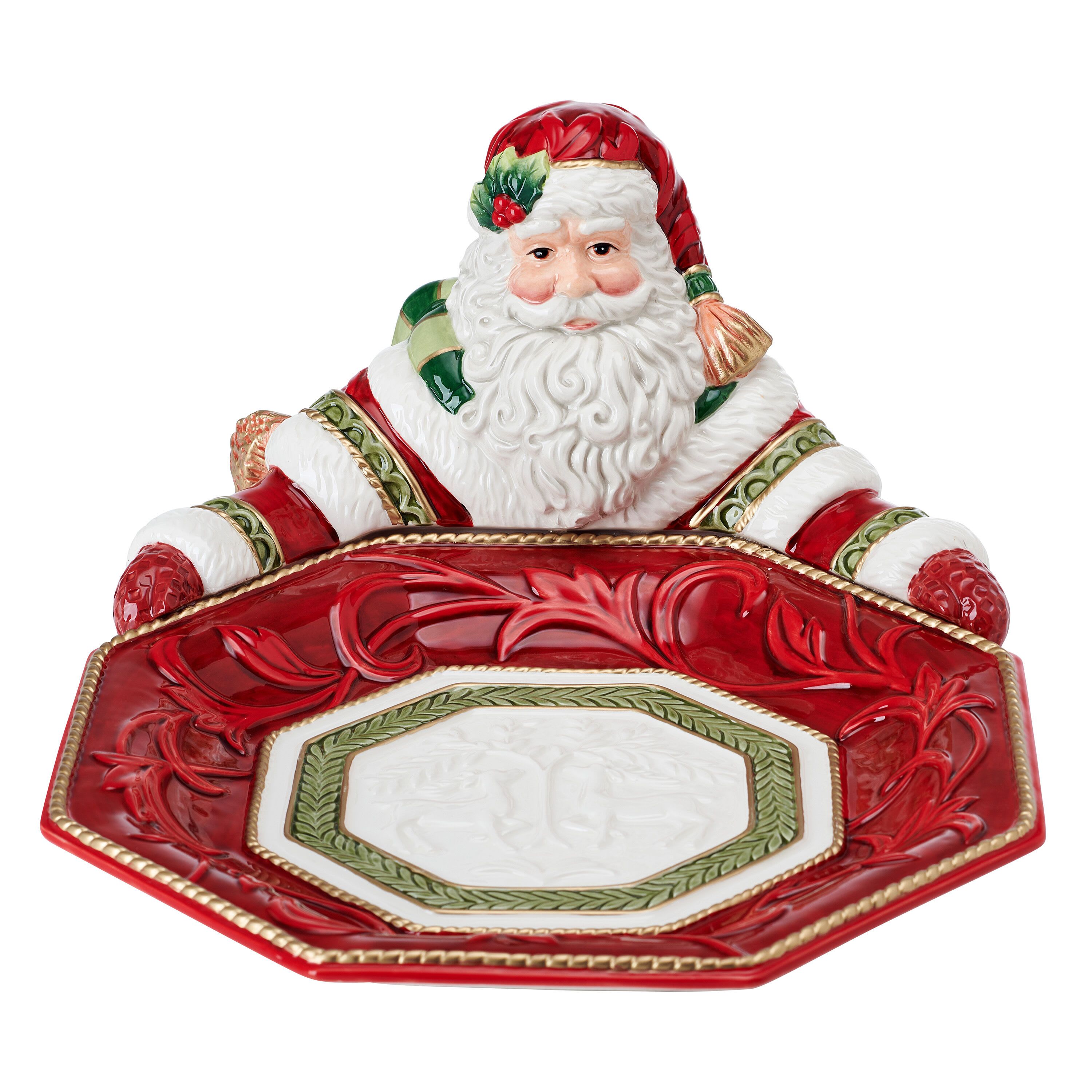 Fitz and Floyd Telluride Santa Server