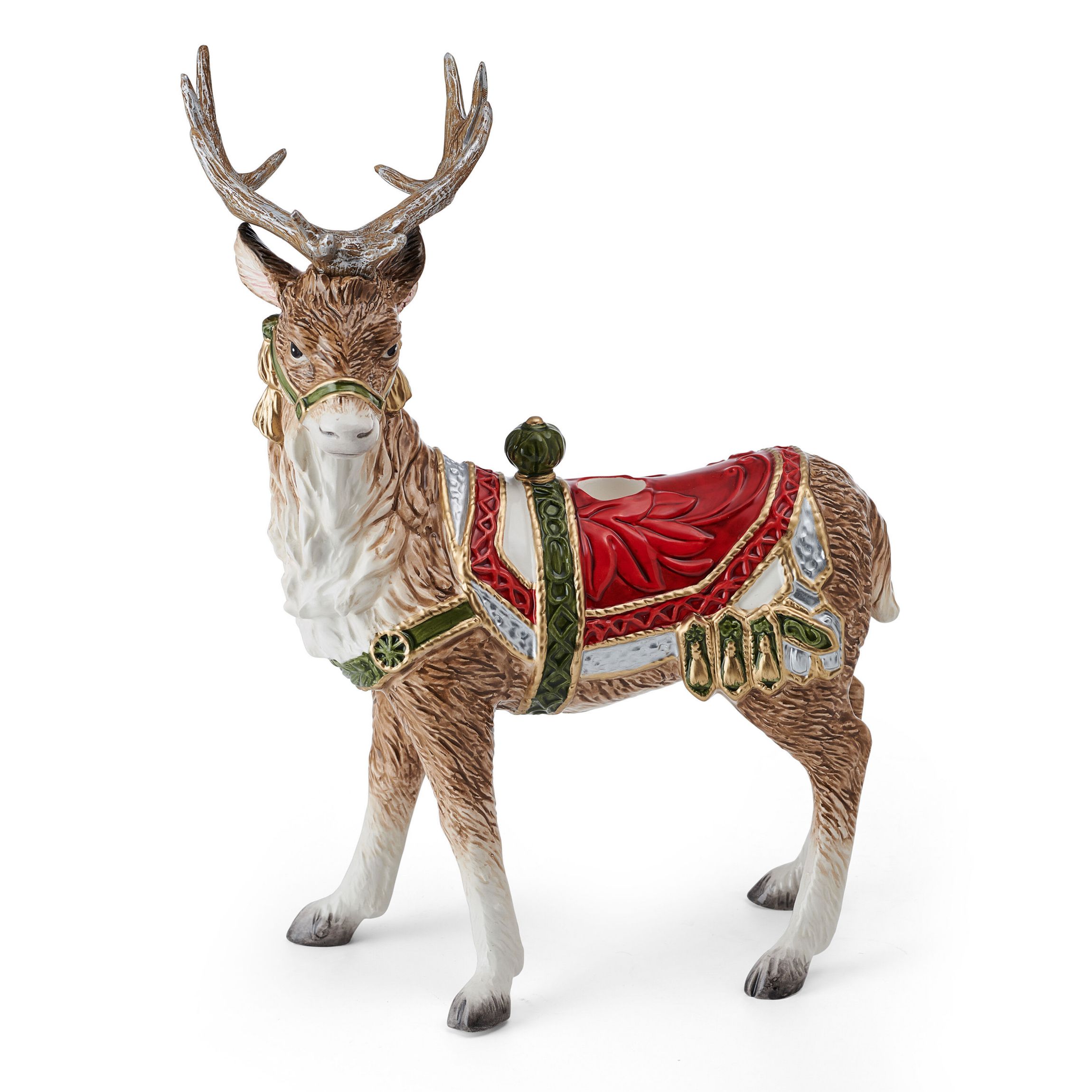 Fitz and Floyd Telluride Standing Deer Candleholder
