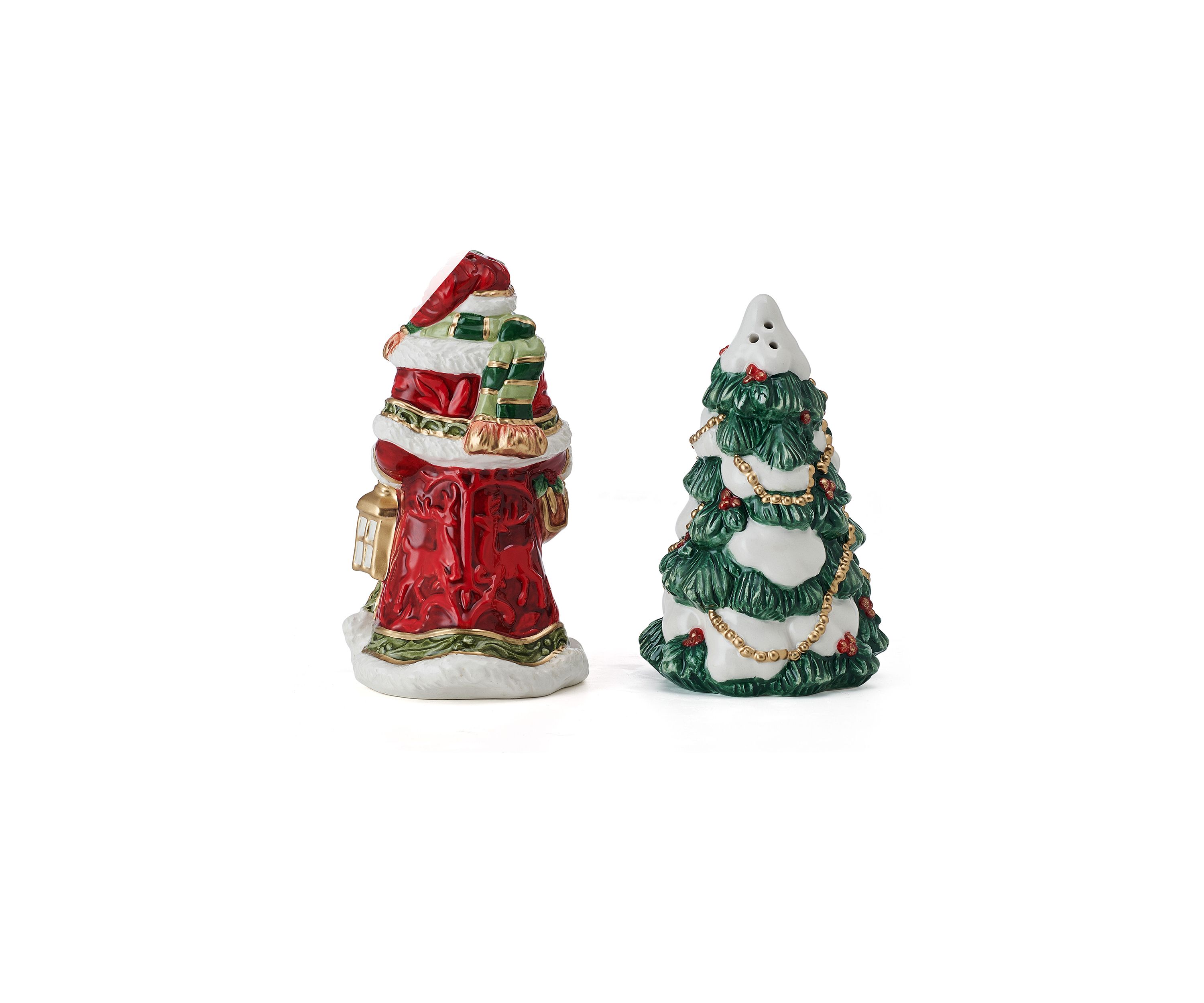  Telluride Santa and Tree Salt and Pepper Shaker Set