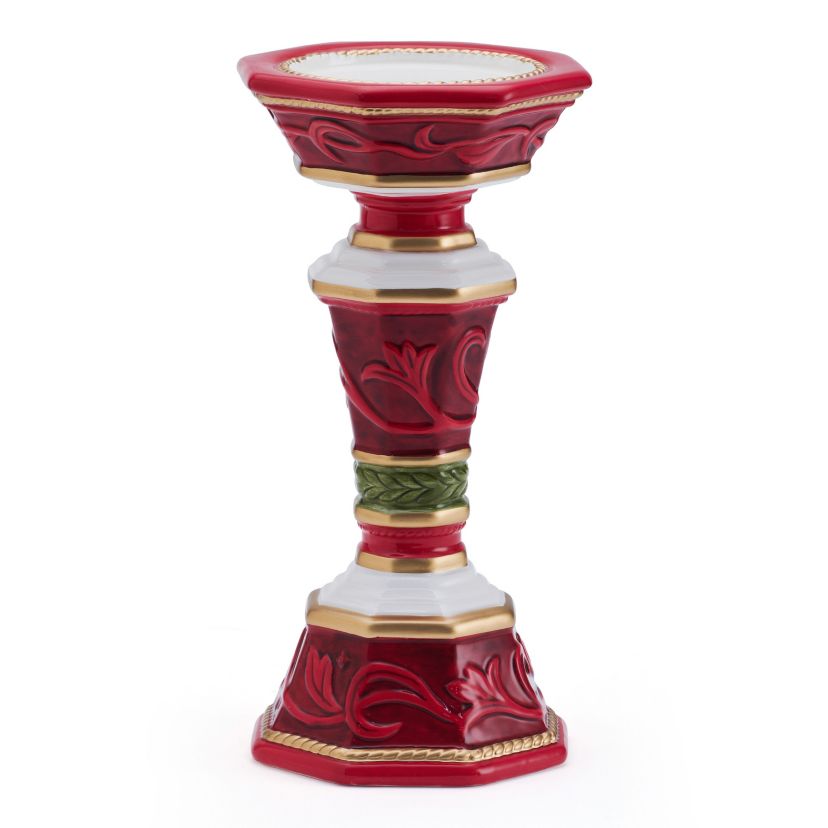 Fitz and Floyd Telluride Tall Pillar Candle Holder