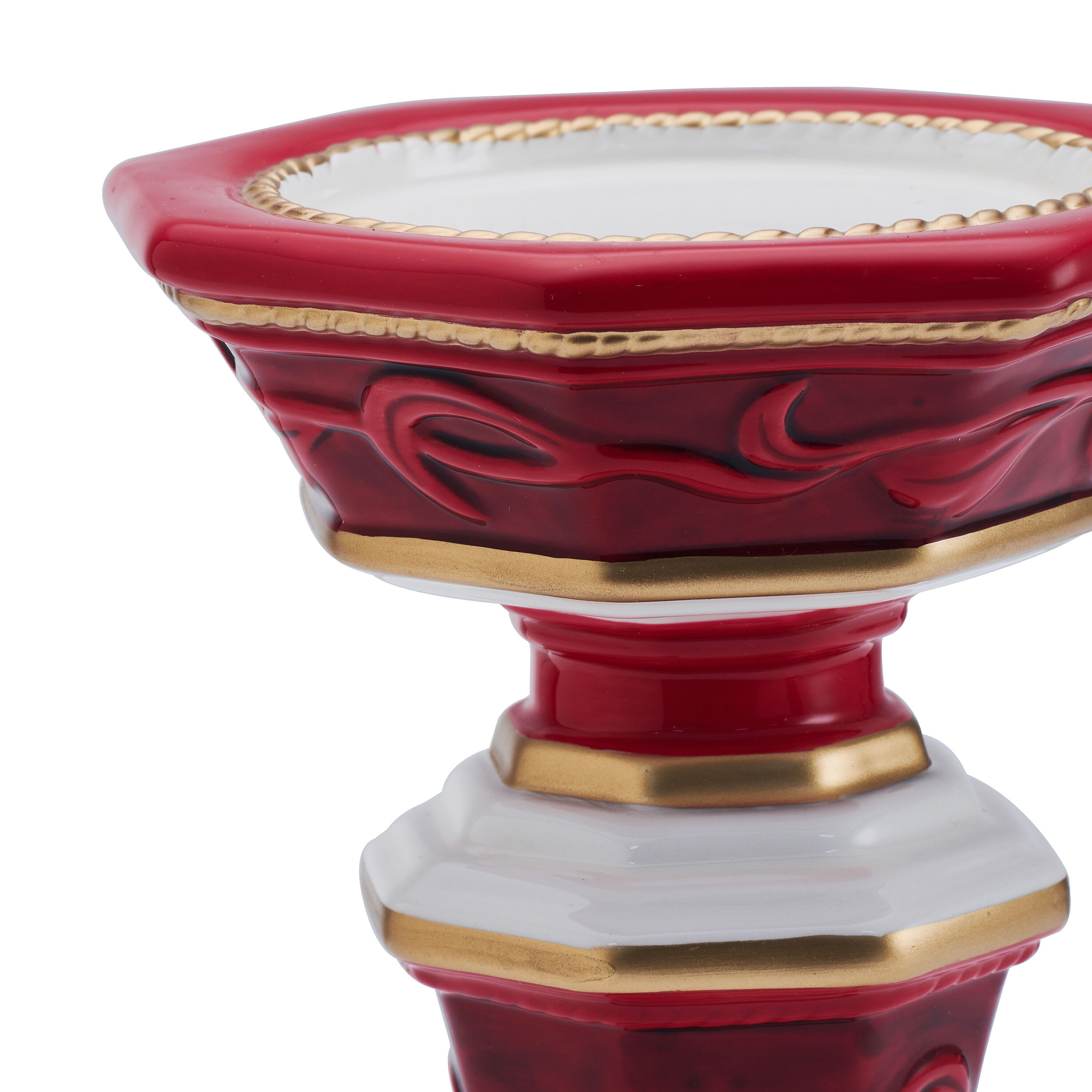 Fitz and Floyd Telluride Tall Pillar Candle Holder