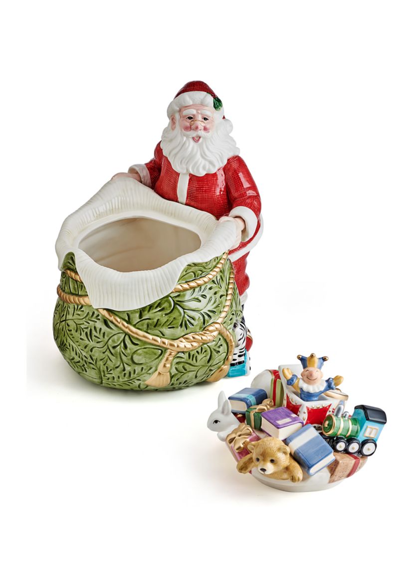 Fitz and Floyd 13.25'' St. Nicholas Cookie Jar | Belk