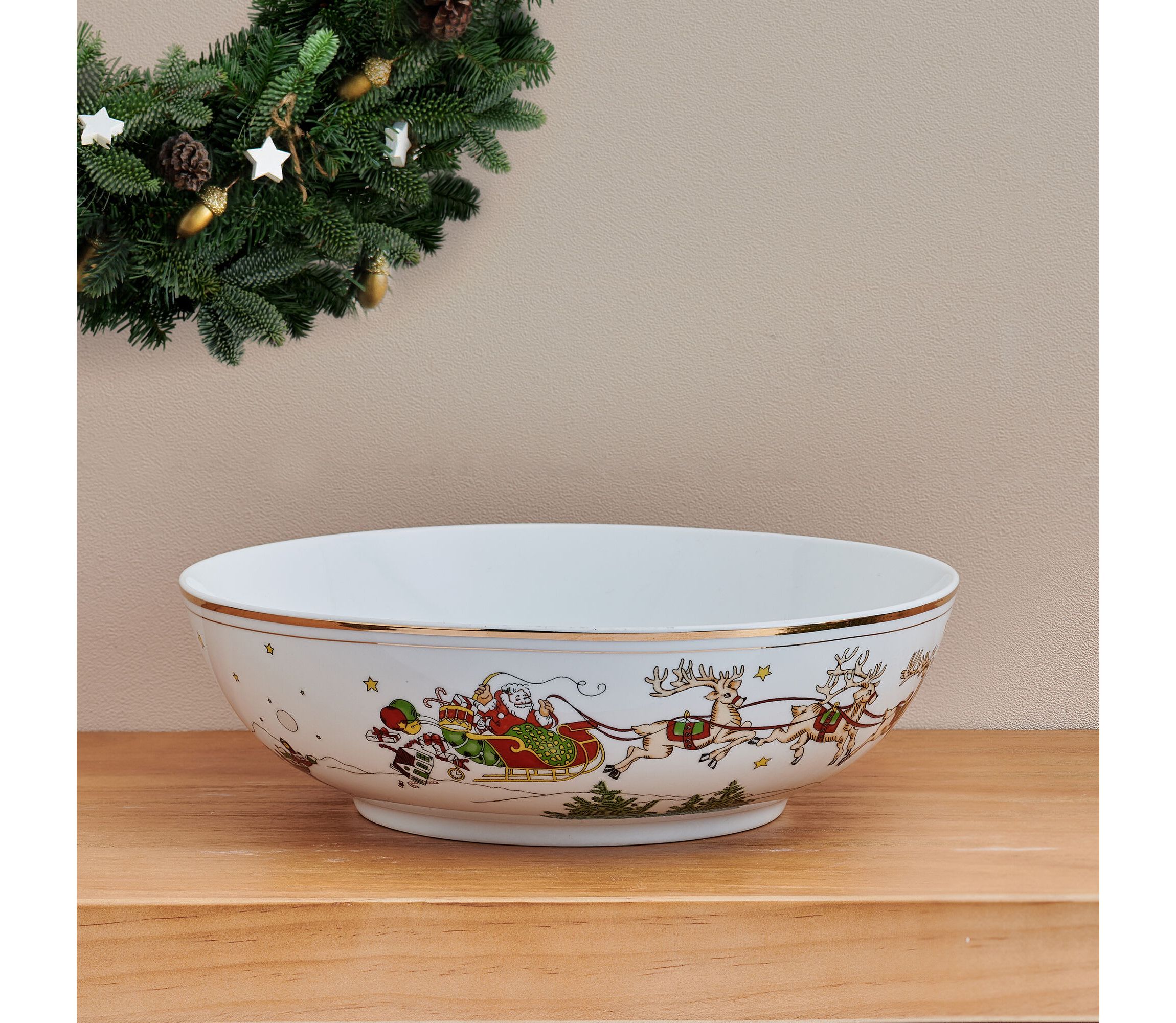 St. Nicholas 9.25-in Serve Bowl