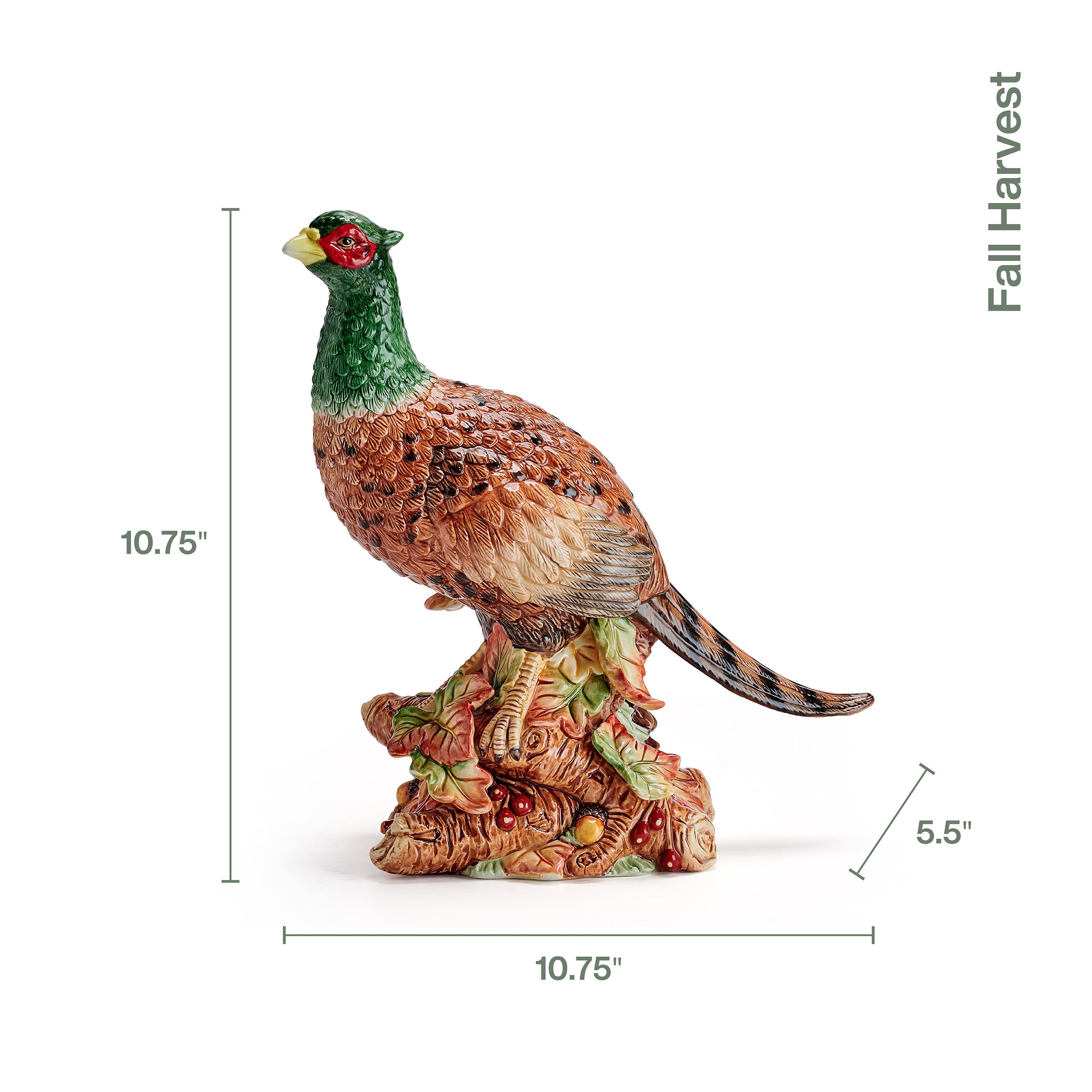 Fitz and Floyd Fall Harvest Pheasant Figurine