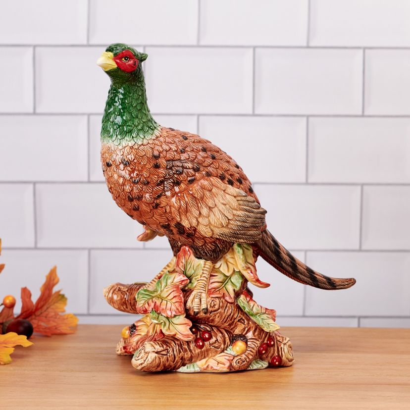 Fitz and Floyd Fall Harvest Pheasant Figurine