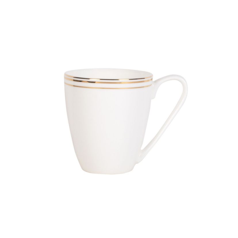 Coupe Gold Bands 16-pc Dinnerware Set, Service for 4