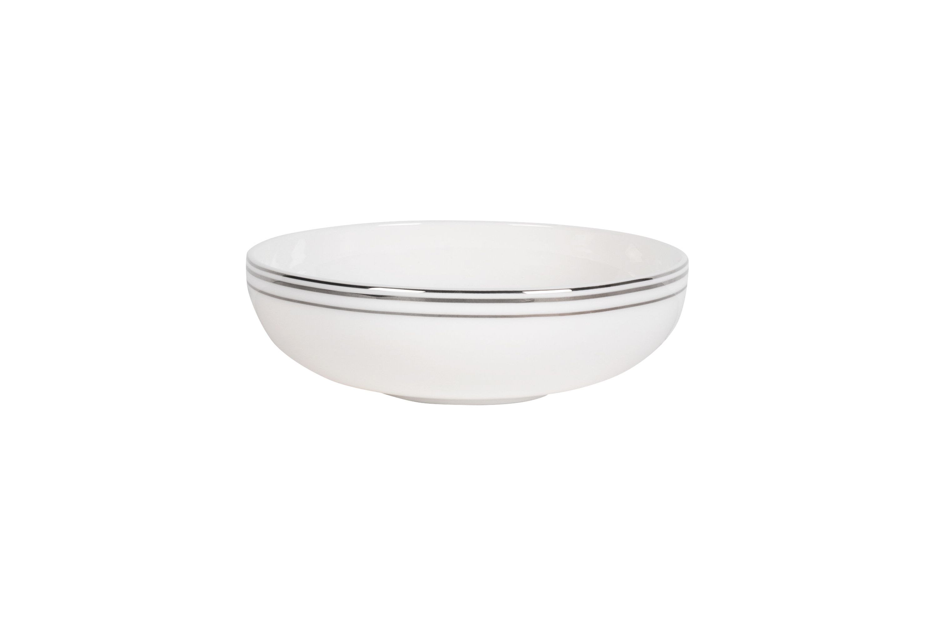 Coupe Platinum Bands 16-pc Dinnerware Set, Service for 4