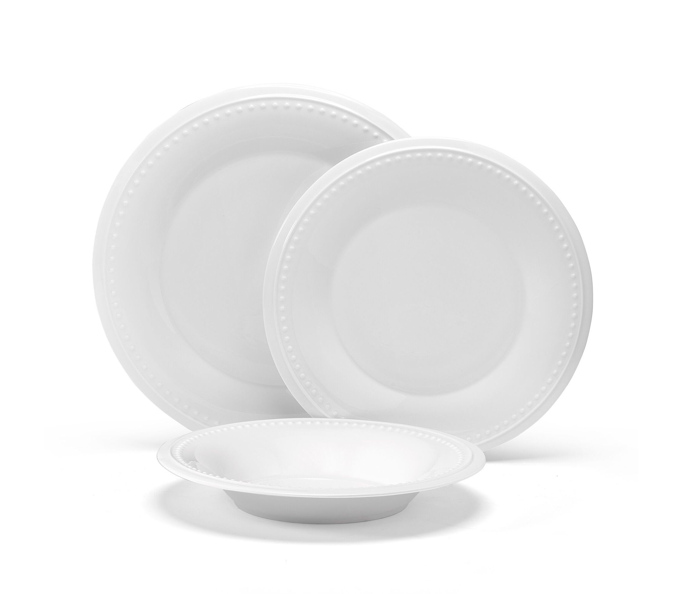 Classic Bead 24-pc Dinnerware Set, Service for 8
