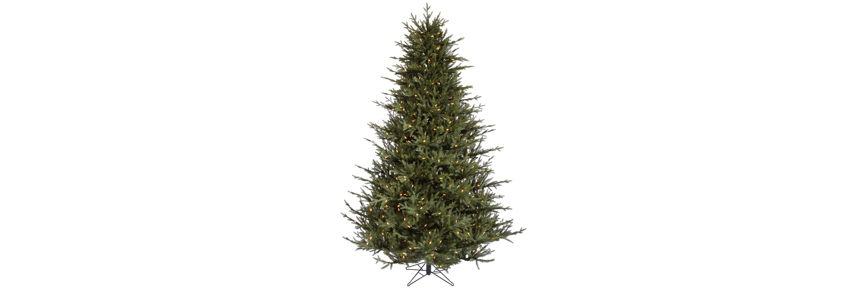 Vickerman 8.5 Itasca Fraser Artificial Christmas Tree with Warm White LED Dura-lit Lights