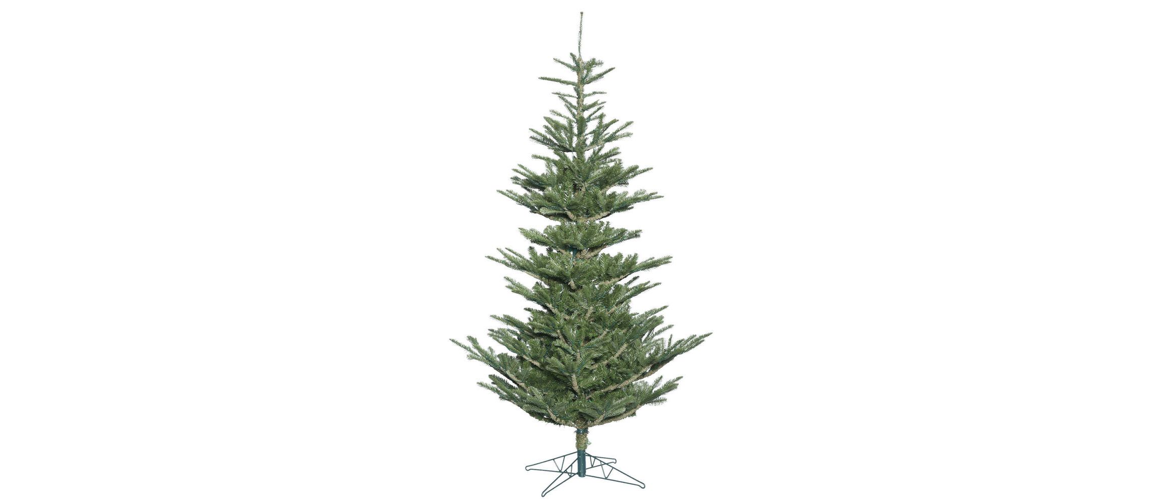 Vickerman 6 x 48" Alberta Spruce Artificial Christmas Tree with Warm White Dura-lit LED Lights
