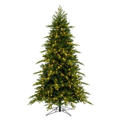Vickerman 6.5' x 51" Kingston Fraser Fir Artificial Christmas Tree with Warm White LED Lights.