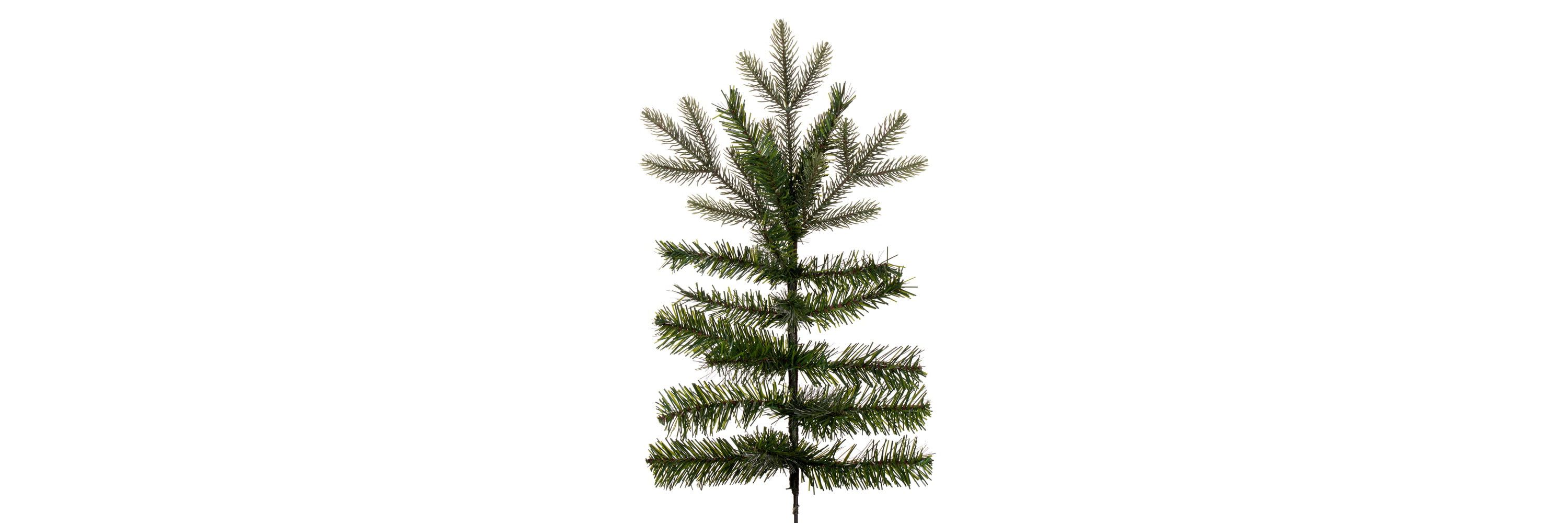 Vickerman 7.5 x 56" Douglas Fir Artificial Christmas Tree with Warm White LED Lights.