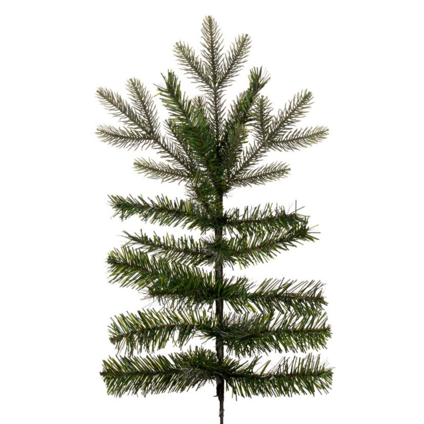 Vickerman 7.5 x 56" Douglas Fir Artificial Christmas Tree with Warm White LED Lights.