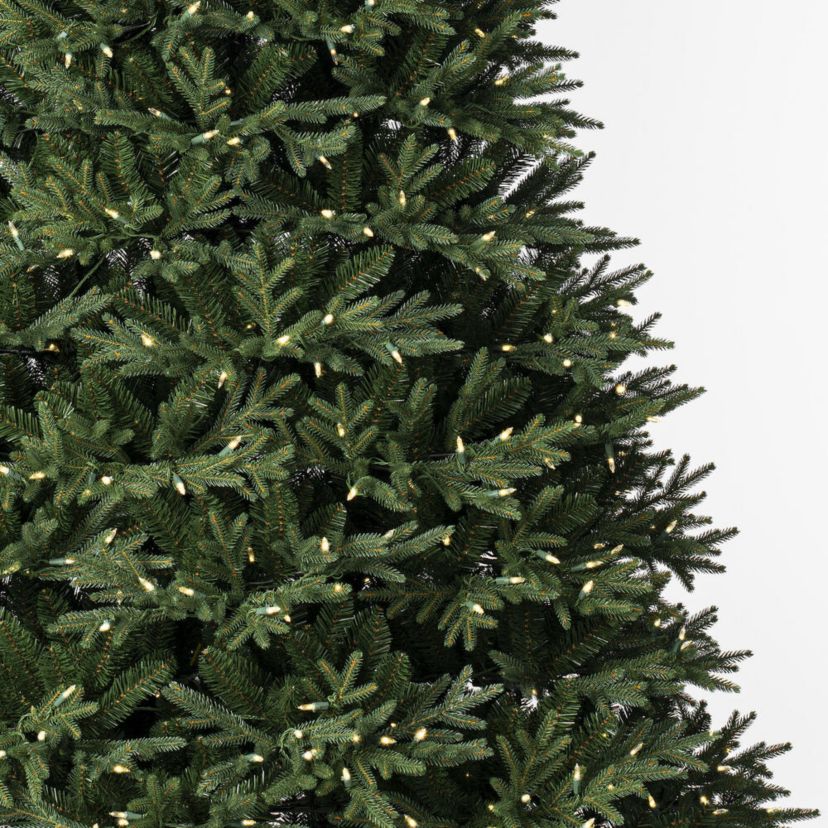 Vickerman 7.5 x 60" Tiffany Fraser Fir Artificial Christmas Tree with Warm White LED Lights.
