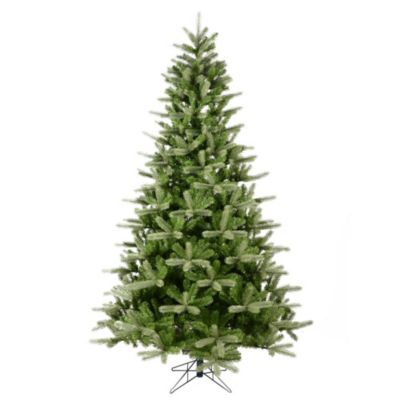 Vickerman 9' x 65" King Spruce Artificial Christmas Tree with Warm White Dura-LitÂ® LED Lights, Green, 9 Foot