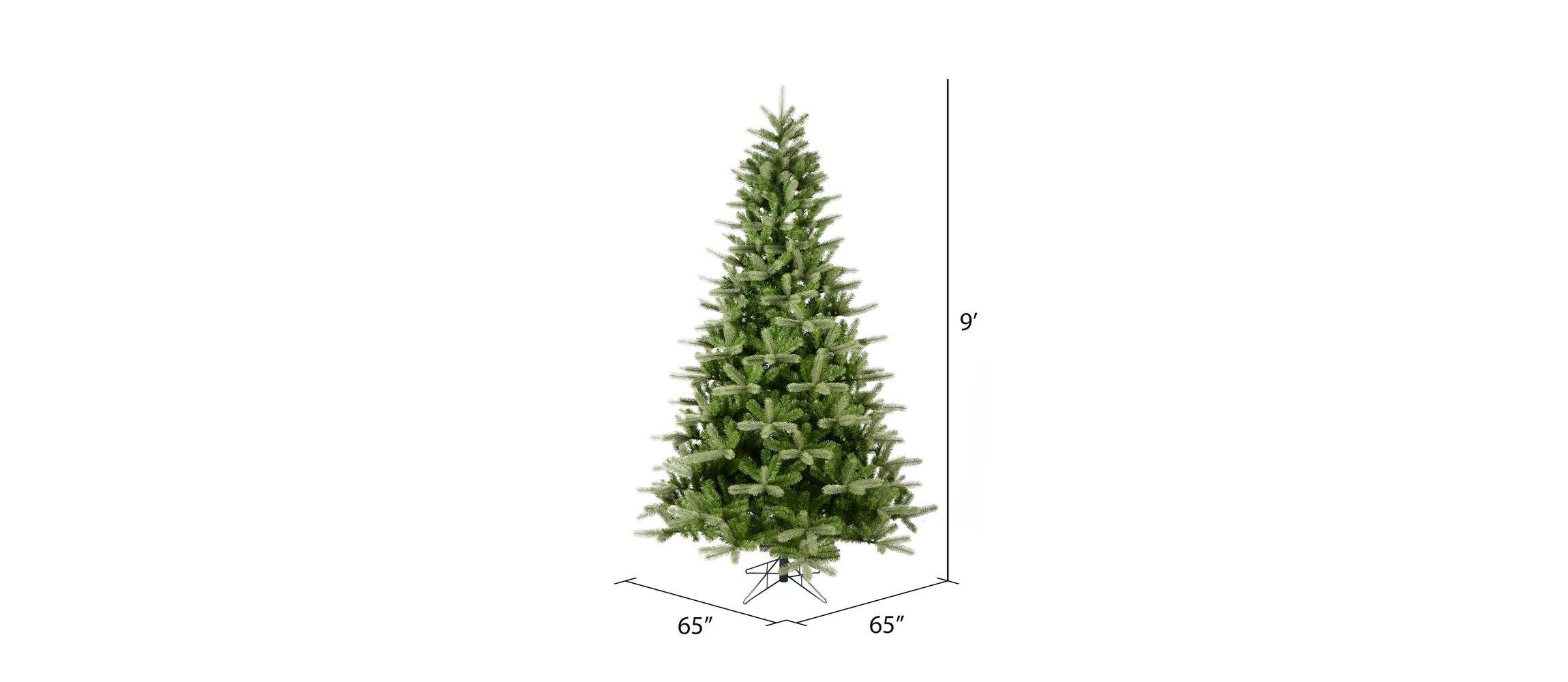 Vickerman 7.5 King Spruce Artificial Christmas Tree with Warm White Dura-Lit® LED Lights