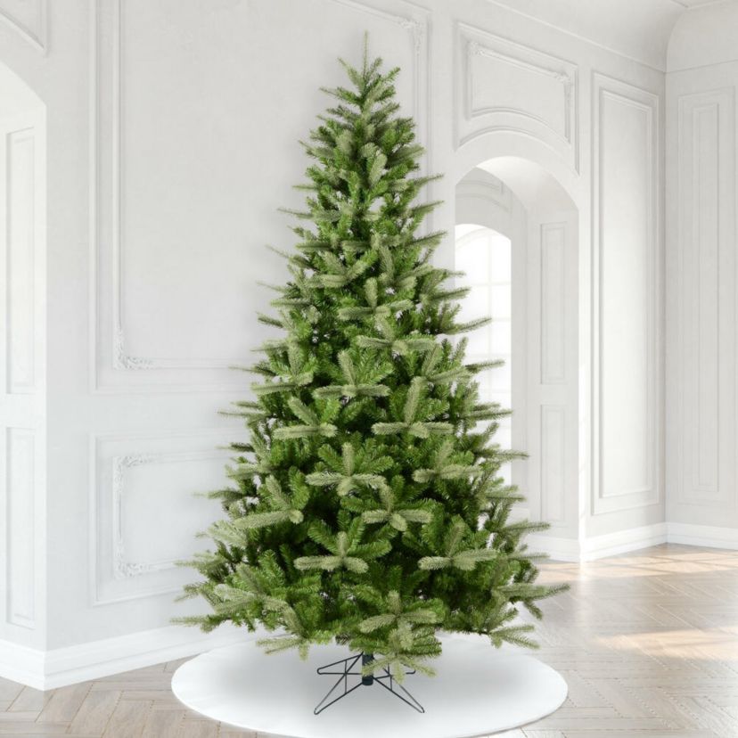 Vickerman 7.5 King Spruce Artificial Christmas Tree with Warm White Dura-Lit® LED Lights