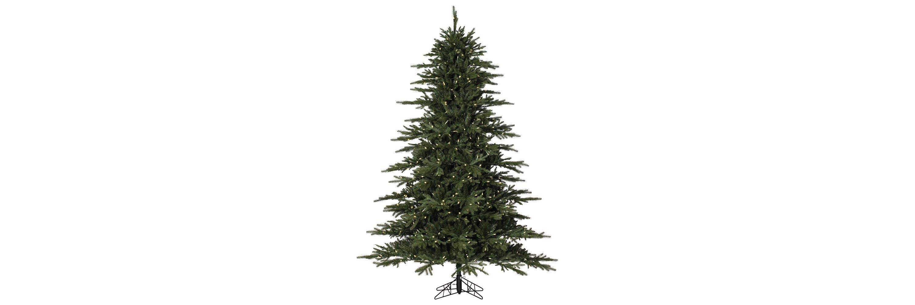Vickerman 6.5 x 40" Kamas Fraser Fir Artificial Christmas Tree with 3mm LED Color Changing Lights