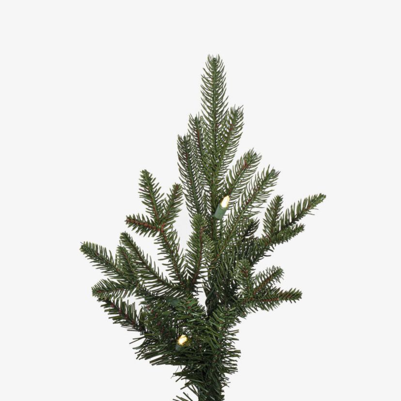 Vickerman 6.5 x 40" Kamas Fraser Fir Artificial Christmas Tree with 3mm LED Color Changing Lights