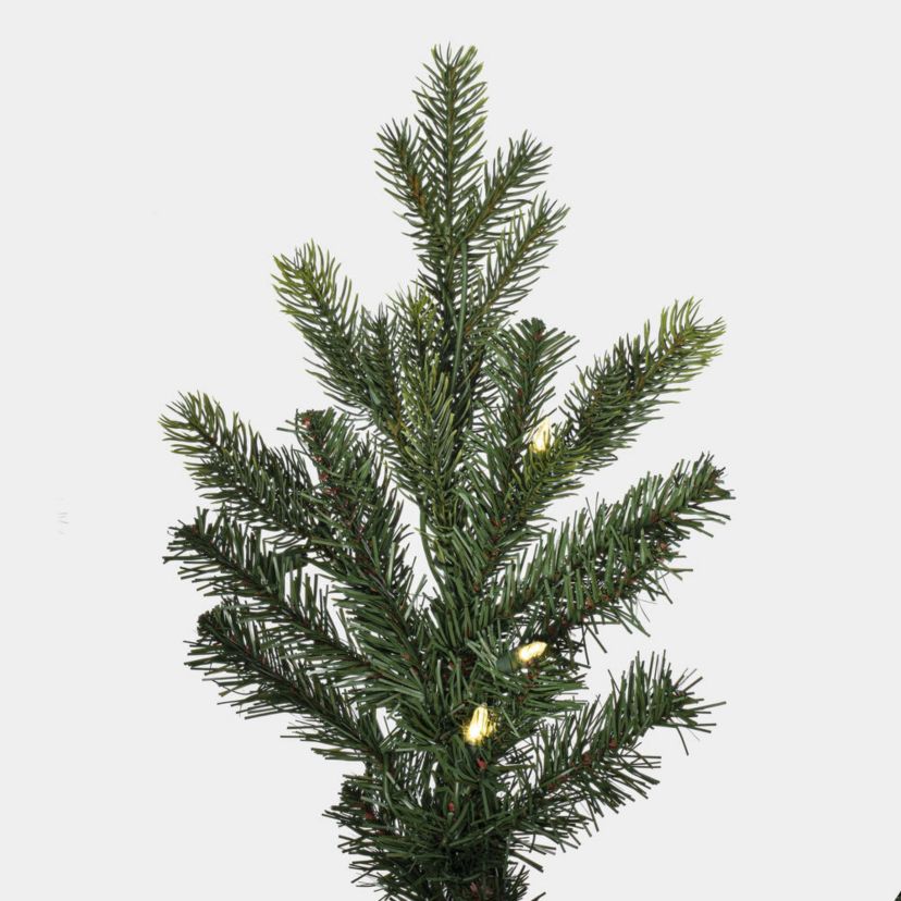 Vickerman 6.5 x 52" Welch Fraser Fir Artificial Christmas Tree with Warm White Dura-lit LED Lights