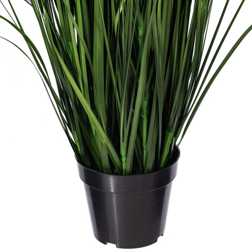 Vickerman 36" Artificial Potted Green Grass.