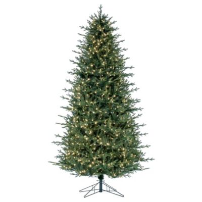 Vickerman 8.5' x 54" Slim Itasca Fraser Fir Artificial Pre-Lit Christmas Tree with 850 Warm White LED Mini Lights