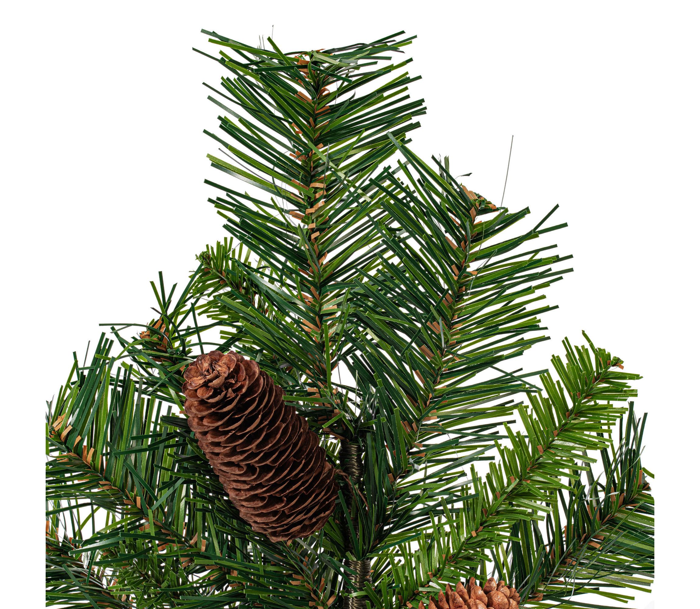 Vickerman 18" Cheyenne Pine Artificial Christmas Spray. Includes 6 sprays per pack.