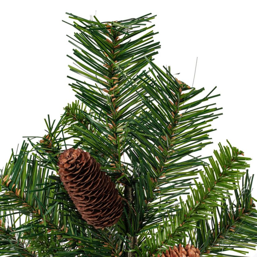 Vickerman 18" Cheyenne Pine Artificial Christmas Spray. Includes 6 sprays per pack.
