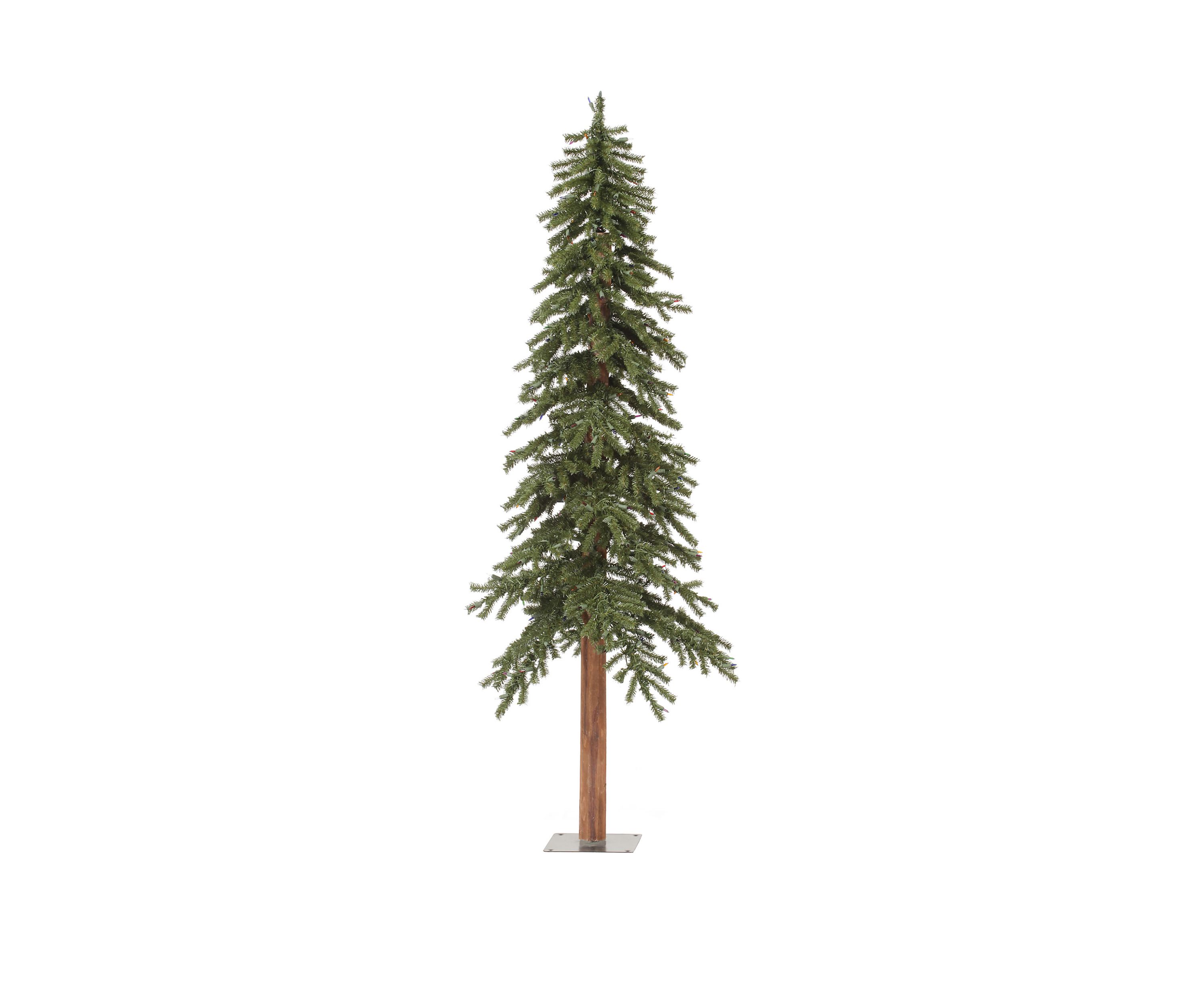 6 Natural Alpine Artificial Christmas Tree Unlit