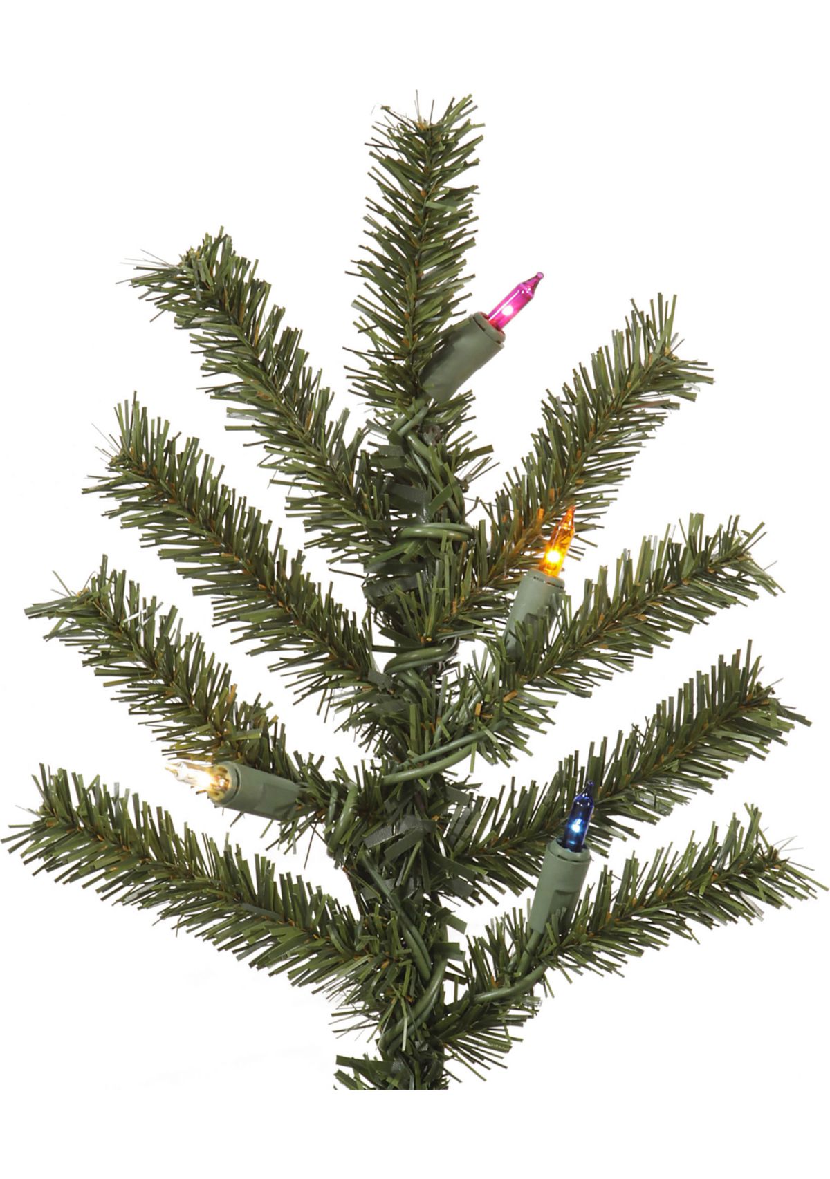 6 Natural Alpine Artificial Christmas Tree Unlit